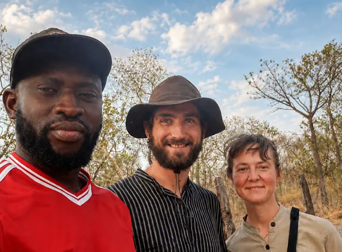 Omar Darboe – Local Leadership in The Gambia with two Volunteers